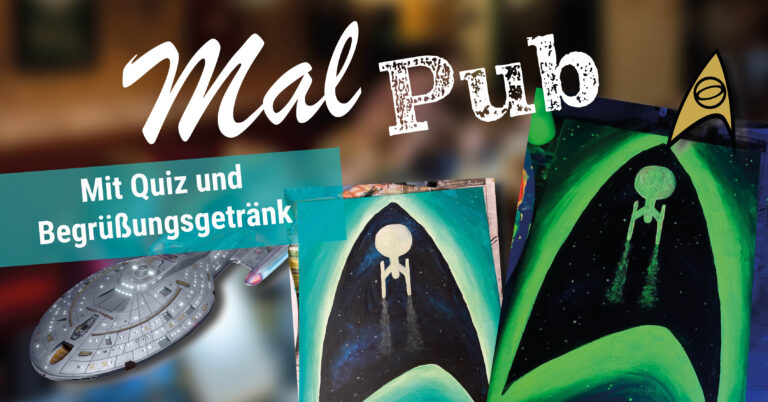 MalPub-Veranstaltung mit Quiz und Begrüßungsgetränk: Science-Fiction-Motive