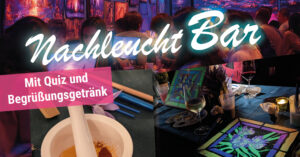 NachleuchtBar-Veranstaltung mit Quiz und Begrüßungsgetränk: Malen mit Safran